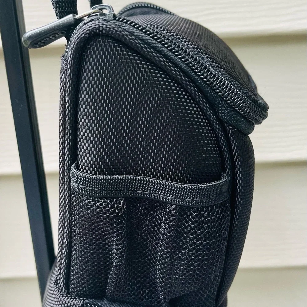 KODAK Camera Case Padded Black Zippered Pouch Bag Belt Loop 6
